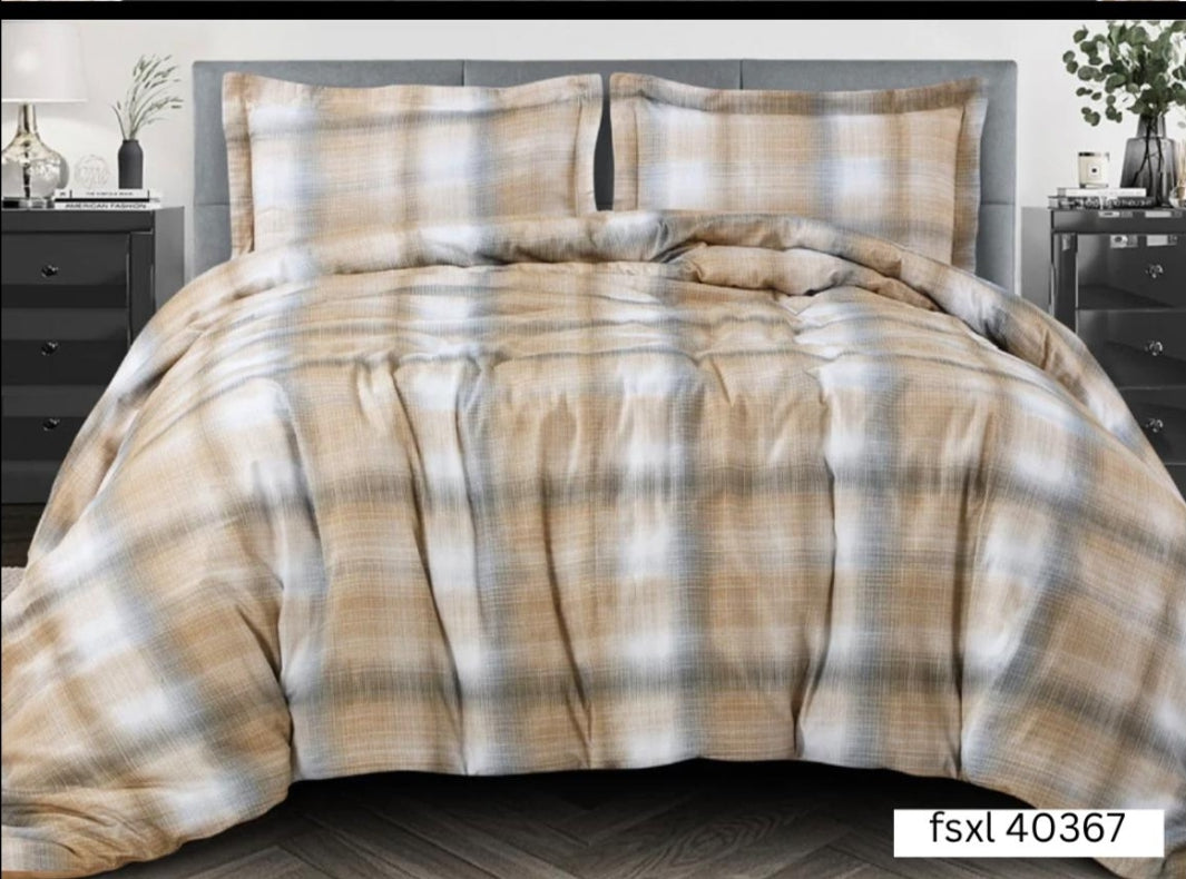 100% Cotton 350 TC Super King Size 9 x 9 Bedsheet