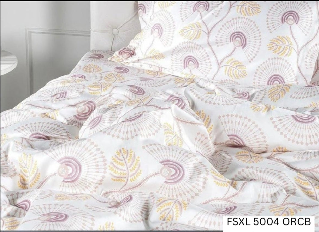 100% Cotton 350 TC Super King Size 9 x 9 Bedsheet