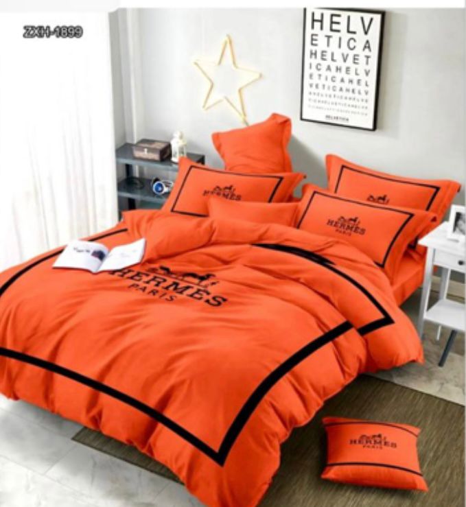 100% Comfortable 220 TC King Size Double Bedsheet Digital Print - 275 X 275 CM with 2 Pillow Covers - 3 Pcs Set