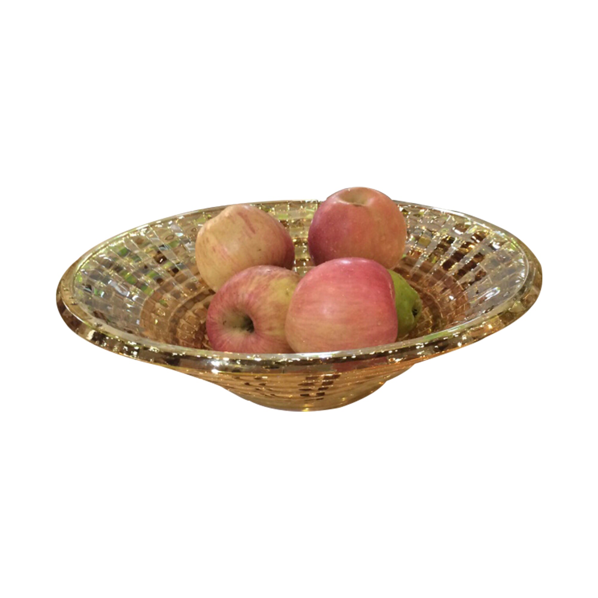 Decorative Crystal Glass Bowl for Living Room, Home, Office, Decor, Fruit