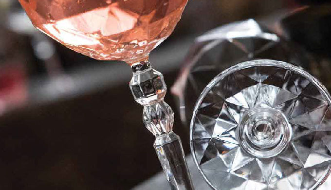 RCR (Made in Italy) Alkemist Crystal White Wine Goblet Glasses, 530 ml, Set of 6
